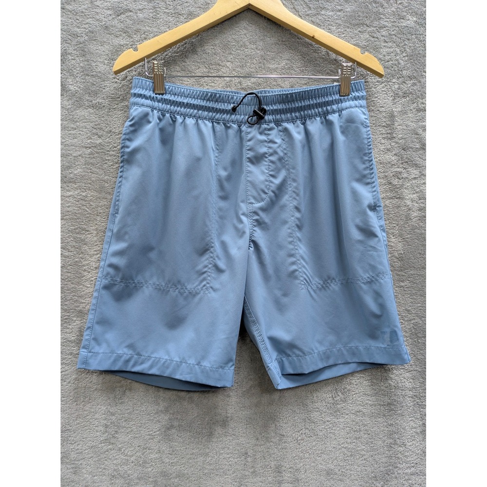 Gorpcore Board Shorts Mens Small Billabong Blue Elastic Waist Hybrid Pockets